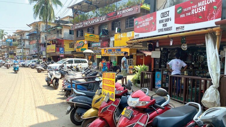 Baga Calangute Parking