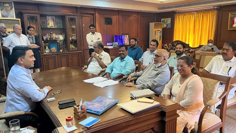Goa government meeting